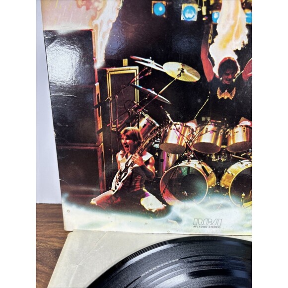 Triumph Rock & Roll Machine AFL1-2982 Vinyl Record LP VG+ - Picture 7 of 13